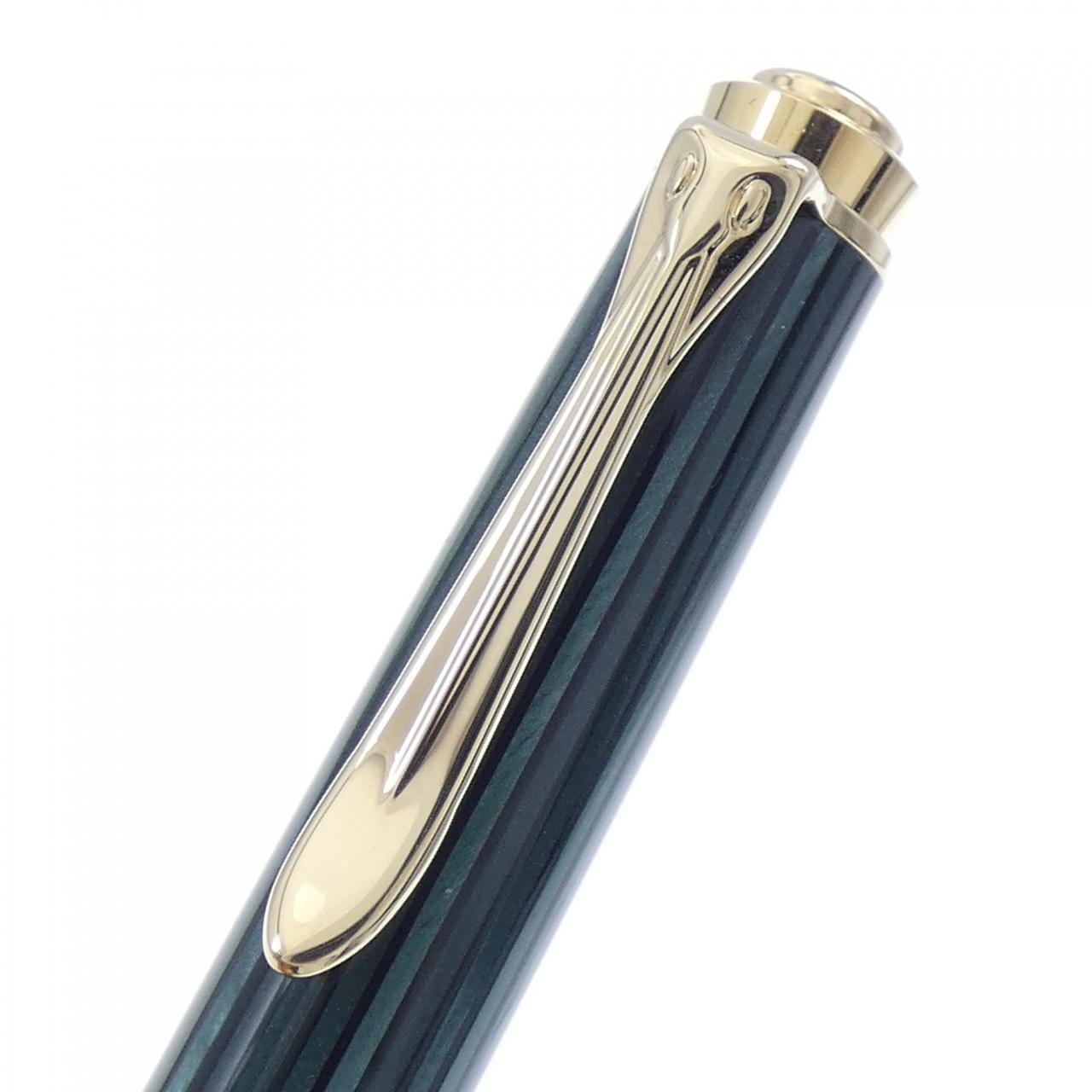 ペリカン スーベレーンK300緑縞 ボールペン