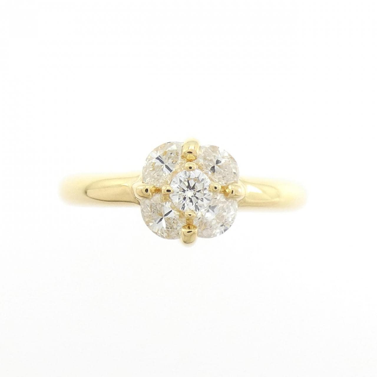 K18YG ダイヤモンド リング 0.41CT