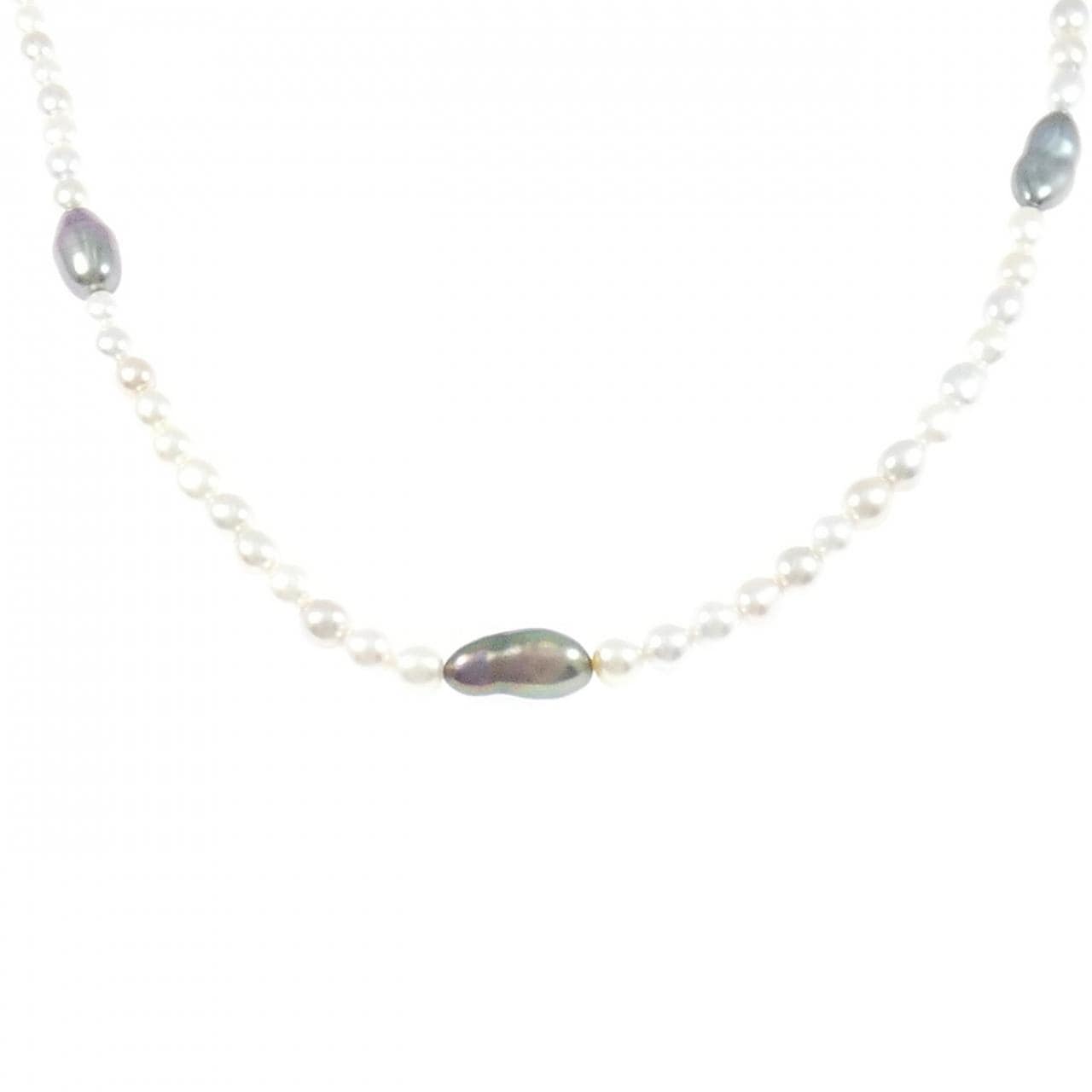 ミキモト 白蝶パール ネックレス