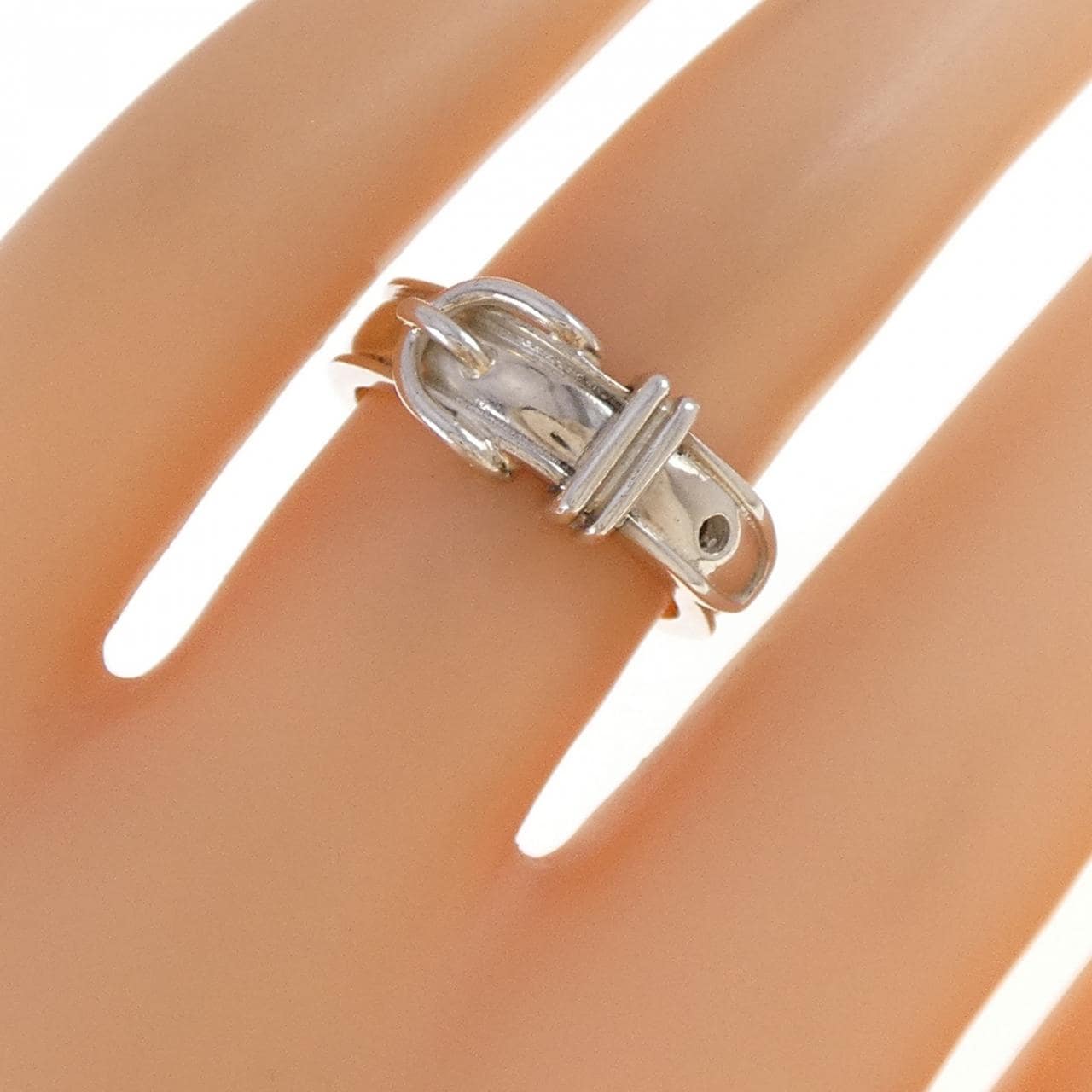 【ヴィンテージ】エルメス センチュールクロア リング