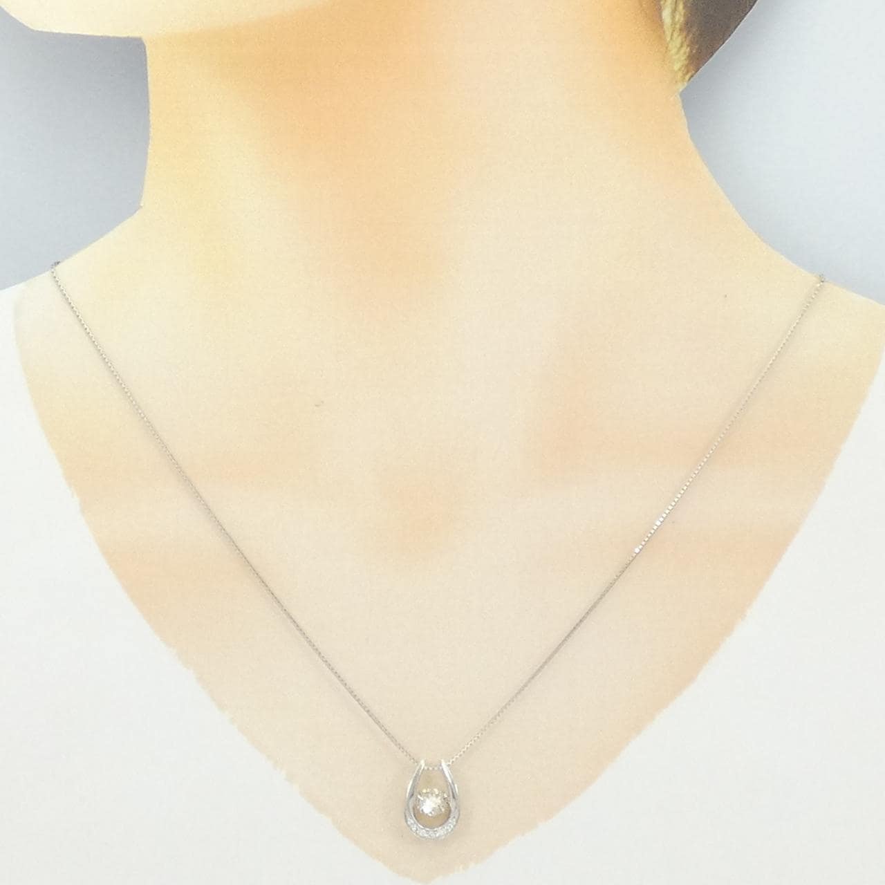 PT900/PT850 ダイヤモンド ネックレス 0.721CT