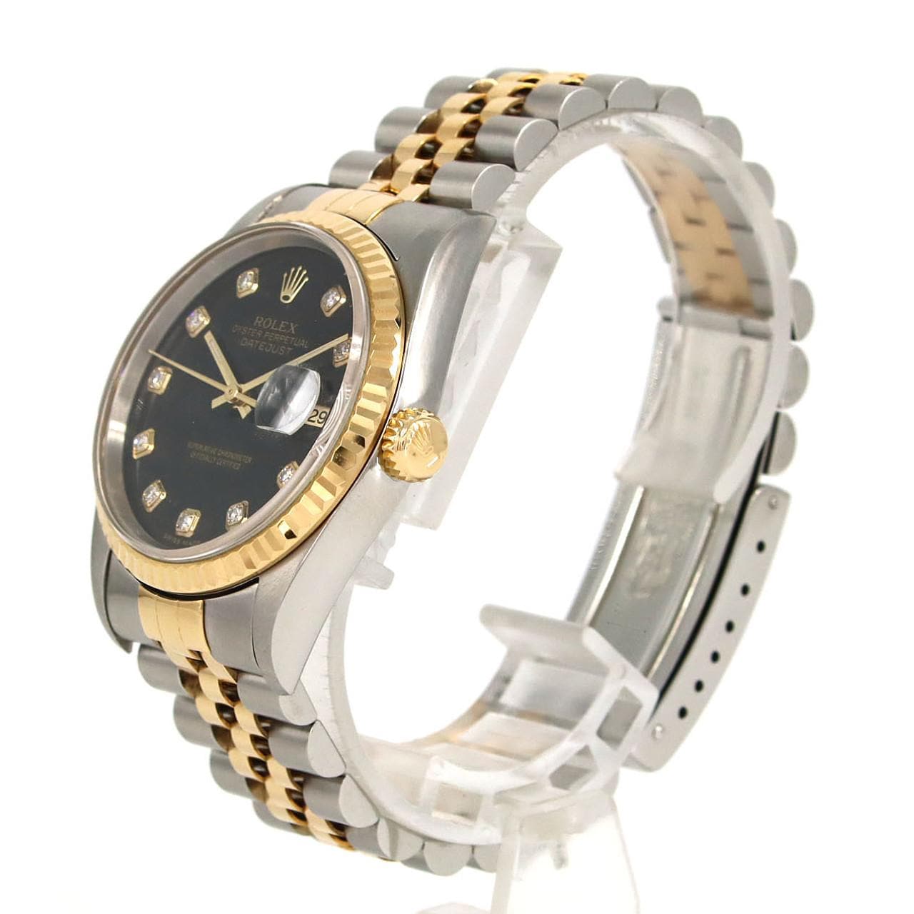 ロレックス デイトジャスト 16233G SSxYG 自動巻 W番