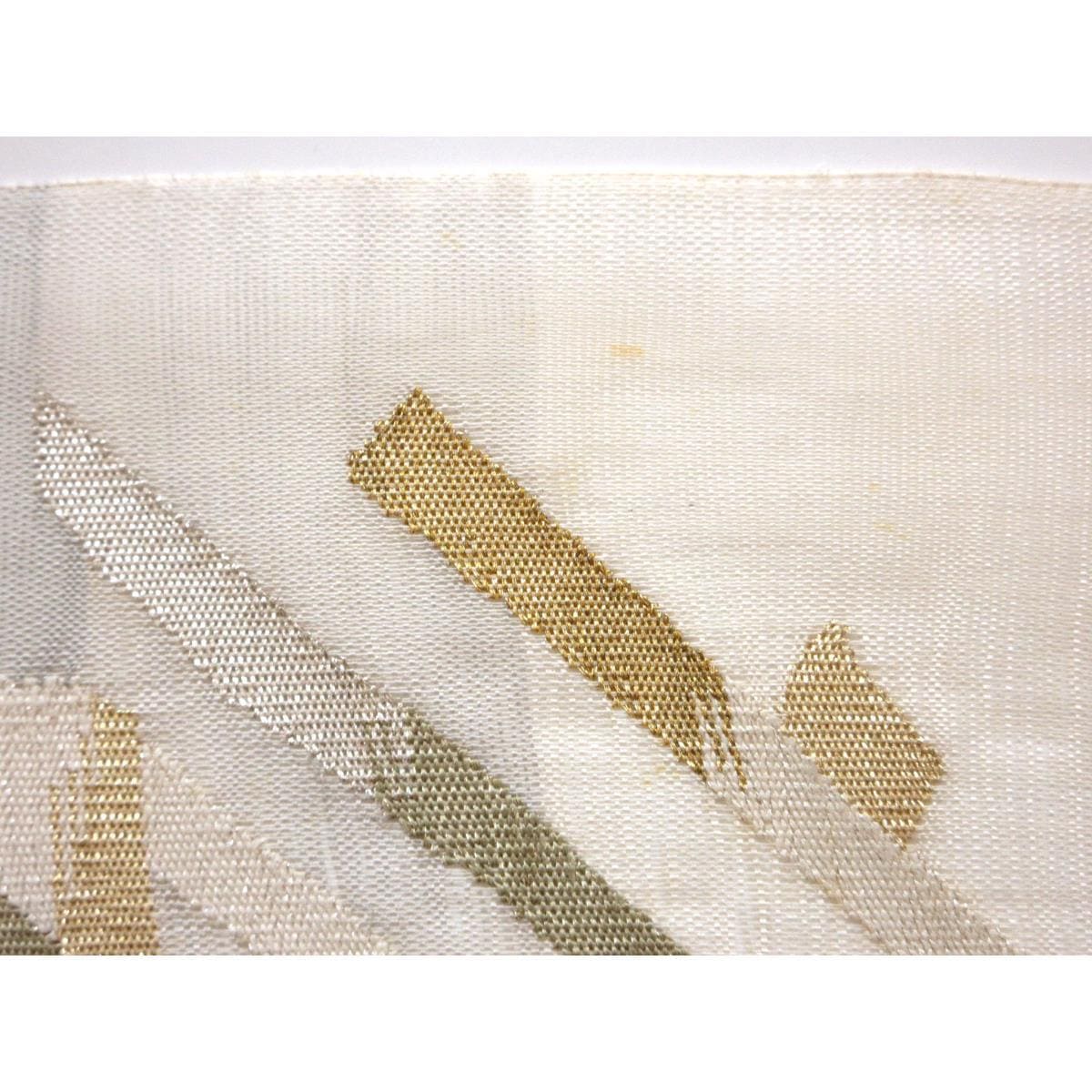 夏名古屋帯　すくい織