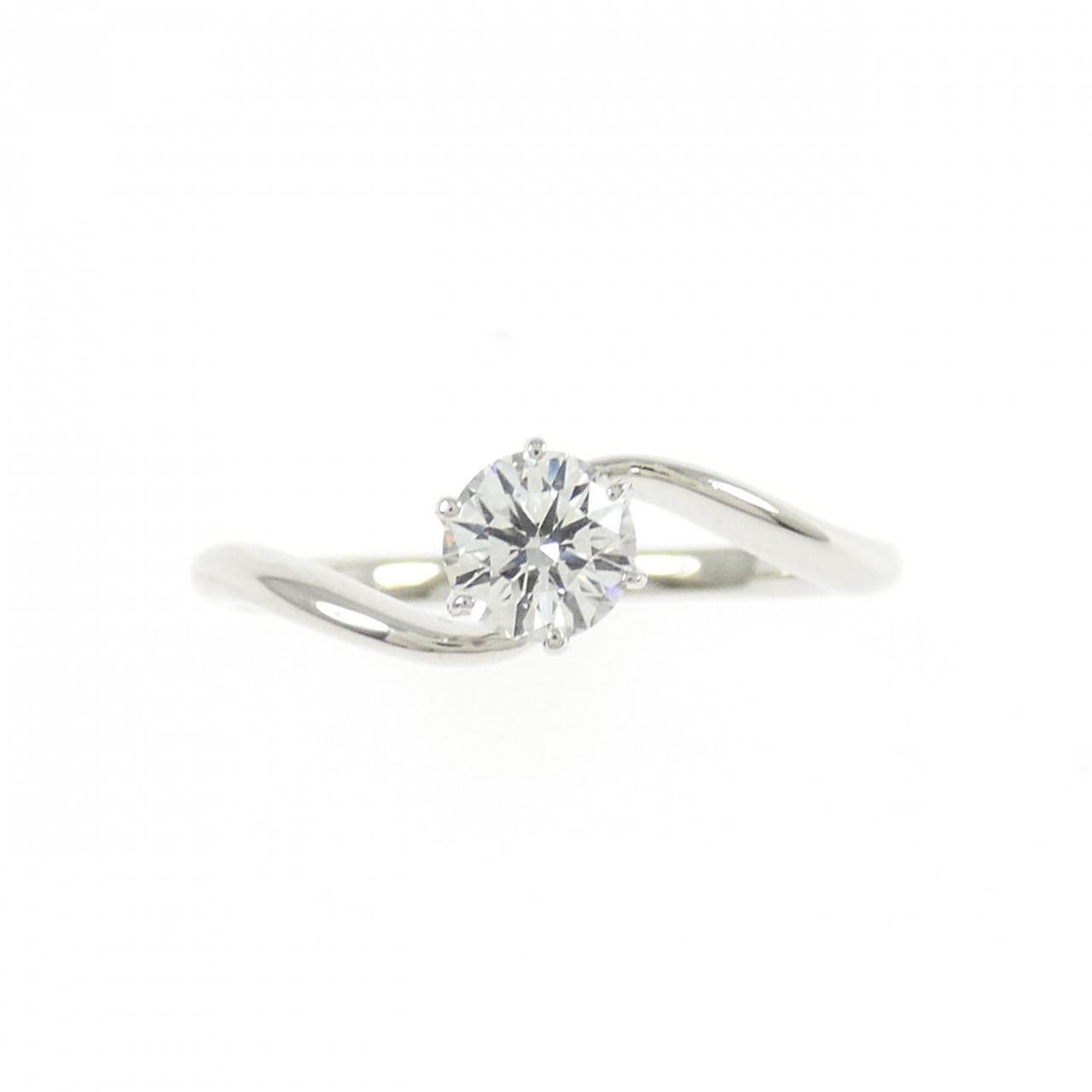 PT1000 ダイヤモンド リング 0.354CT D VVS2 VG