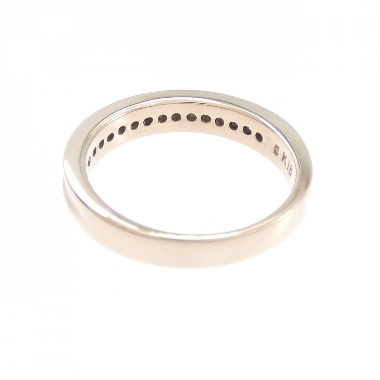 K18PG ダイヤモンド リング