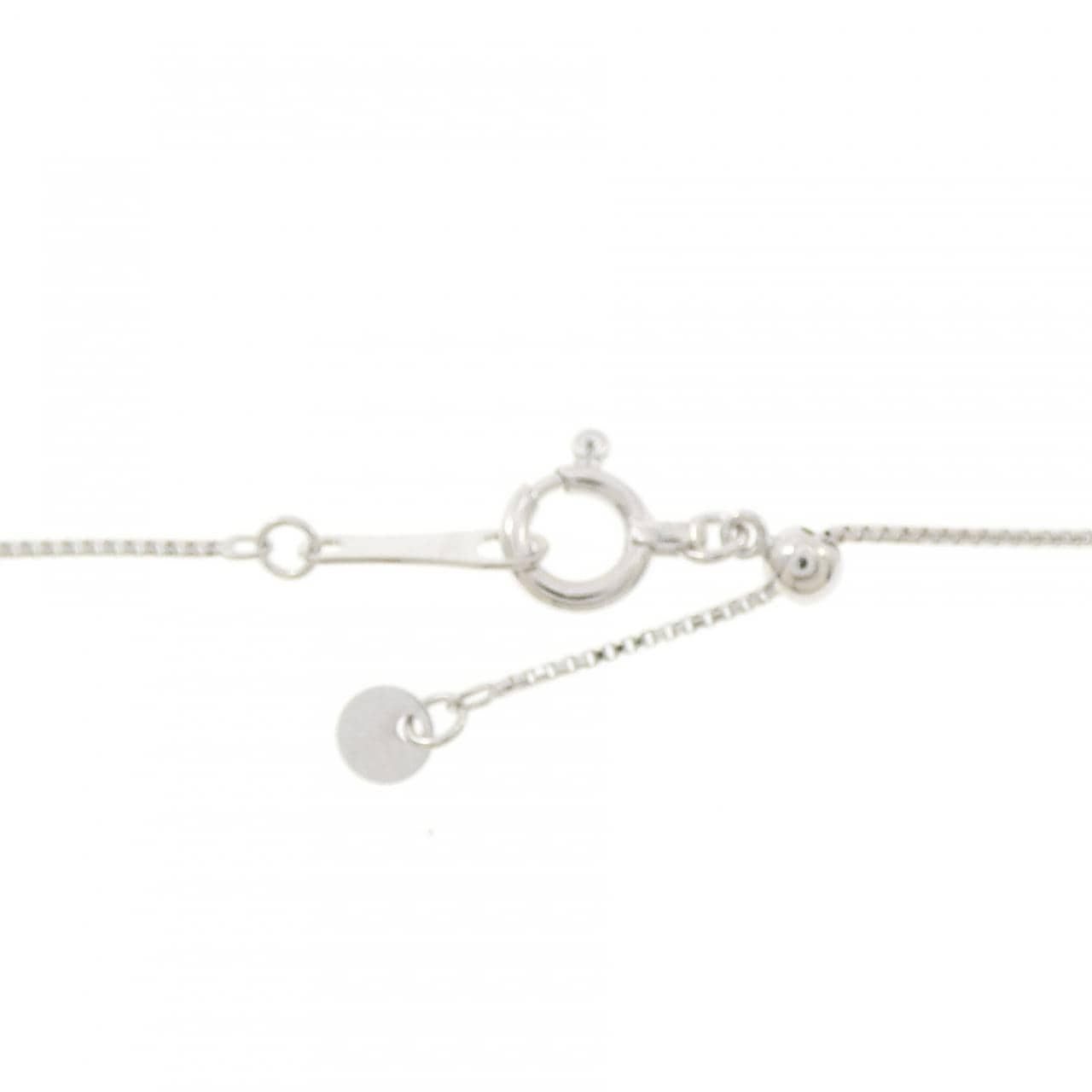 K18WG ダイヤモンド ネックレス 0.167CT