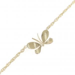 K18YG バタフライ ブレスレット