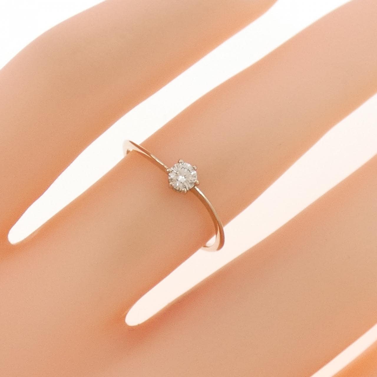 シエナ ロゼ ダイヤモンド リング 0.10CT