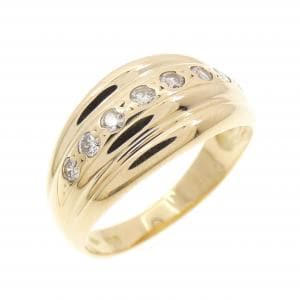 K18YG ダイヤモンド リング 0.18CT