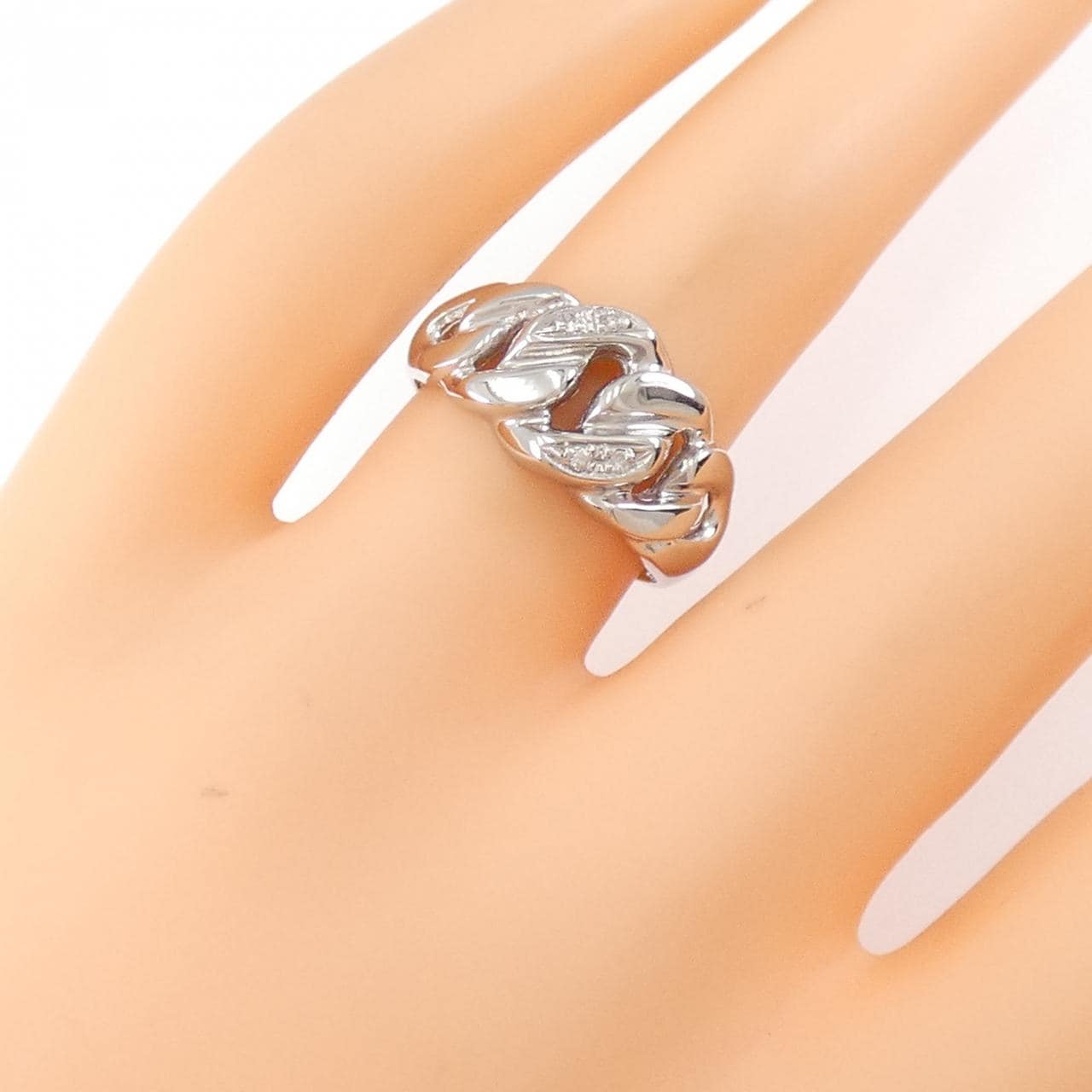PT900 ダイヤモンド リング 0.03CT