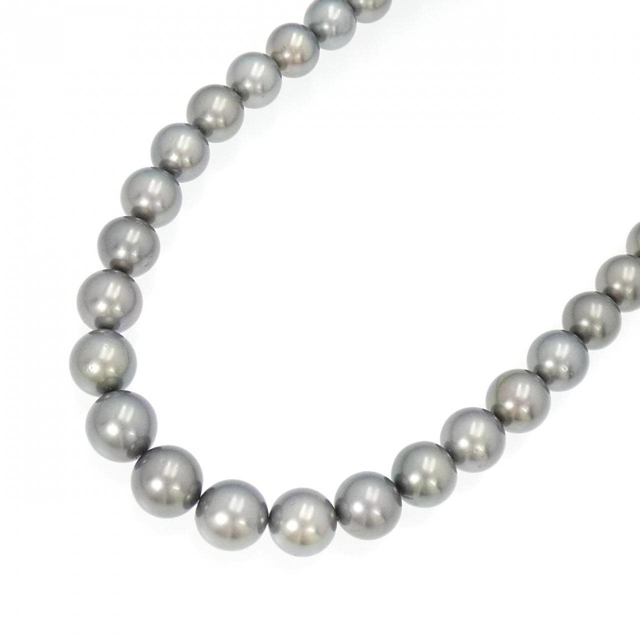 MIKIMOTO black butterfly pearl necklace 9-11.5mm