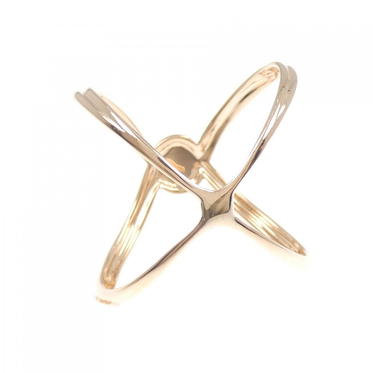 K14PG ダイヤモンド リング 0.18CT