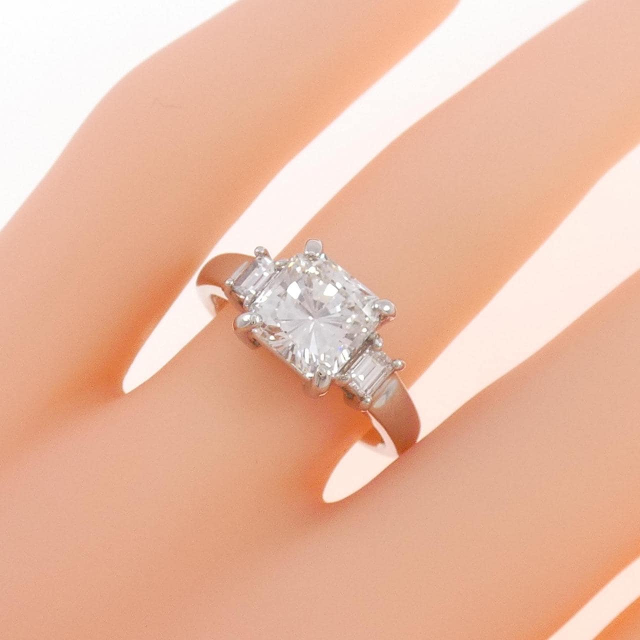 [Remake] PT Diamond Ring 2.026CT G SI1 Fancy Cut