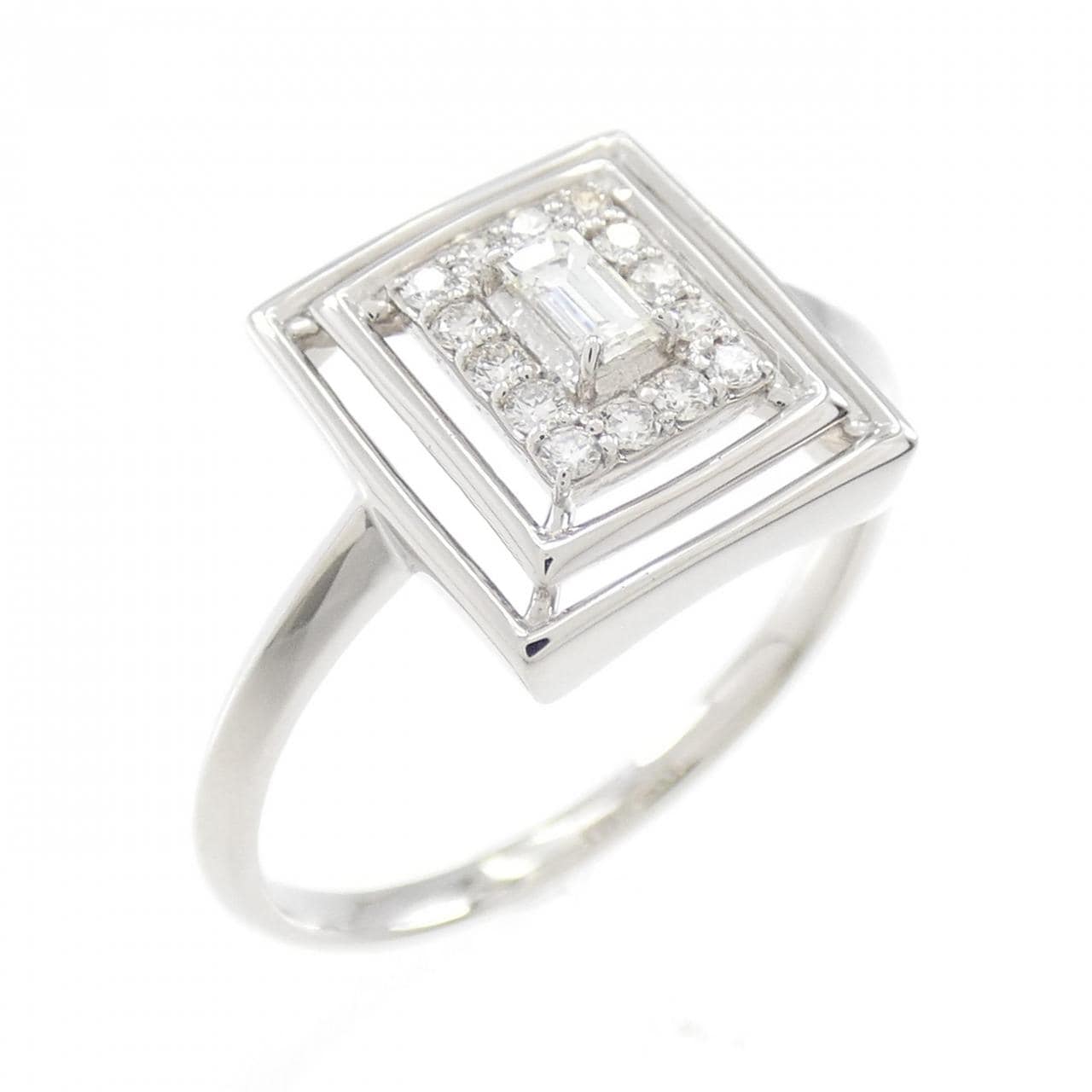 【新品】PT ダイヤモンド リング 0.15CT