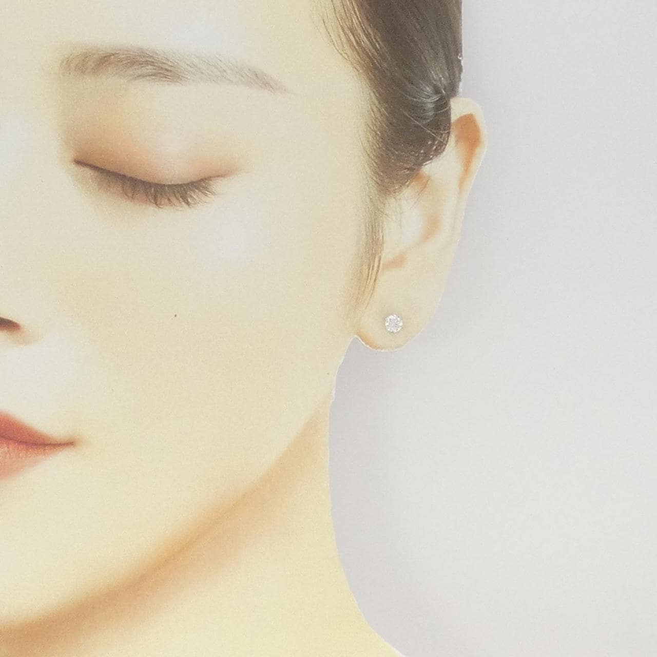 【リメイク】PT/ST ダイヤモンド ピアス 0.301CT 0.315CT F SI1 3EXT-EXT H&C