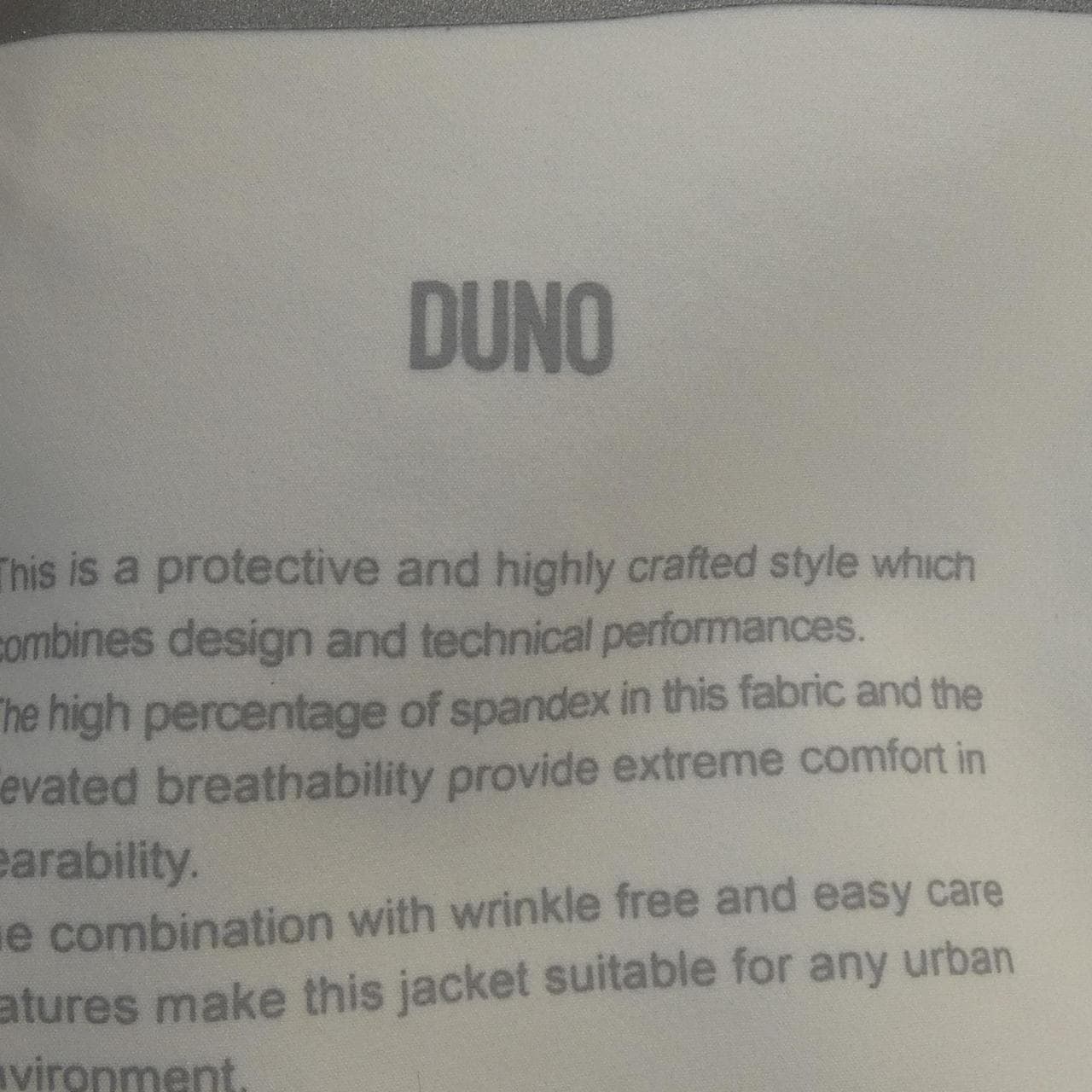 デュノ DUNO ブルゾン