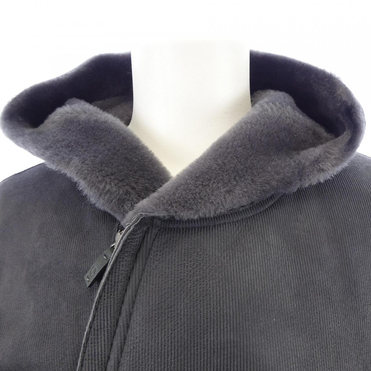 ジョルジオ アルマーニ GIORGIO ARMANI SSR01P ムートンジャケット