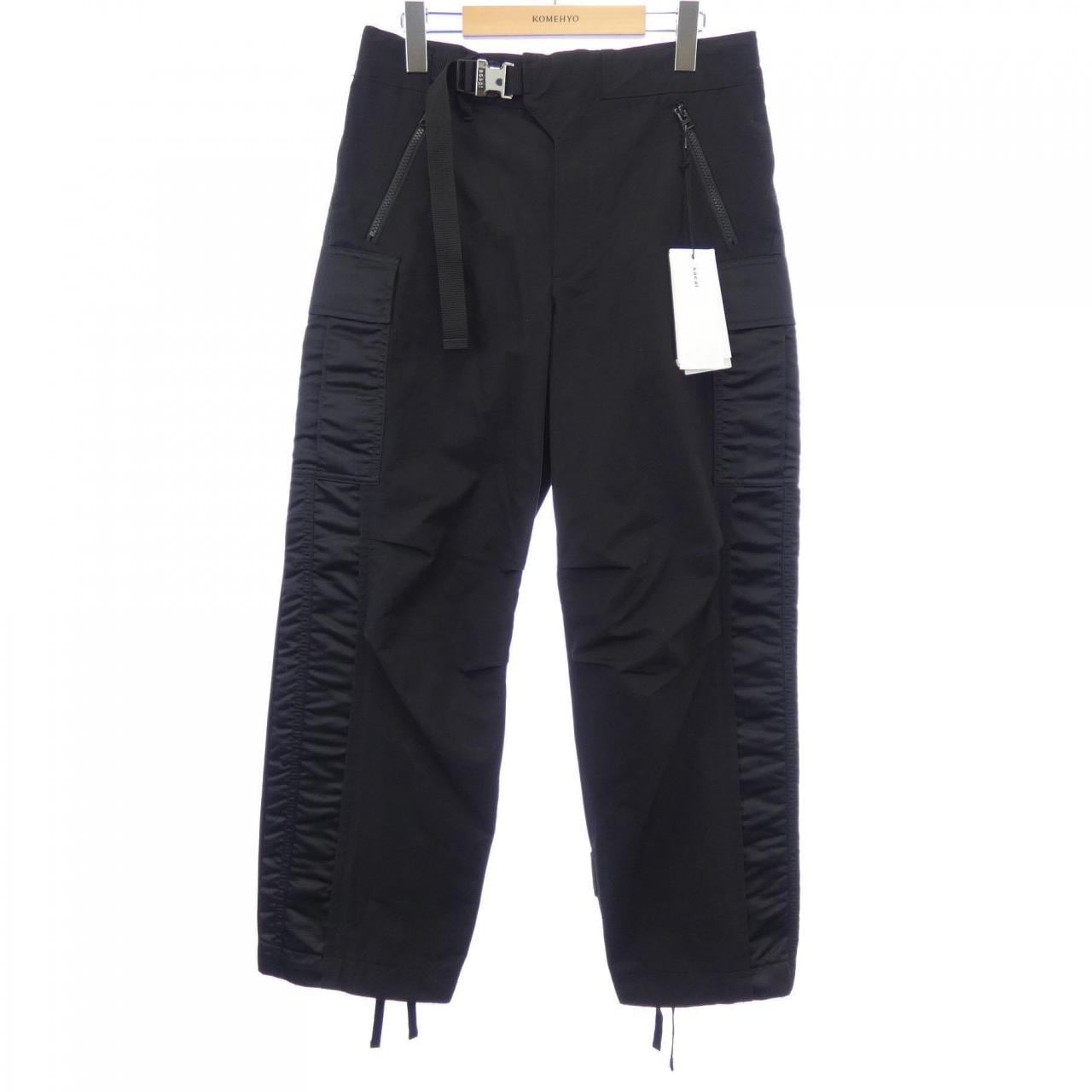 11,000円sacai  Suiting Mix Pants パンツ フレア 22aw タグ