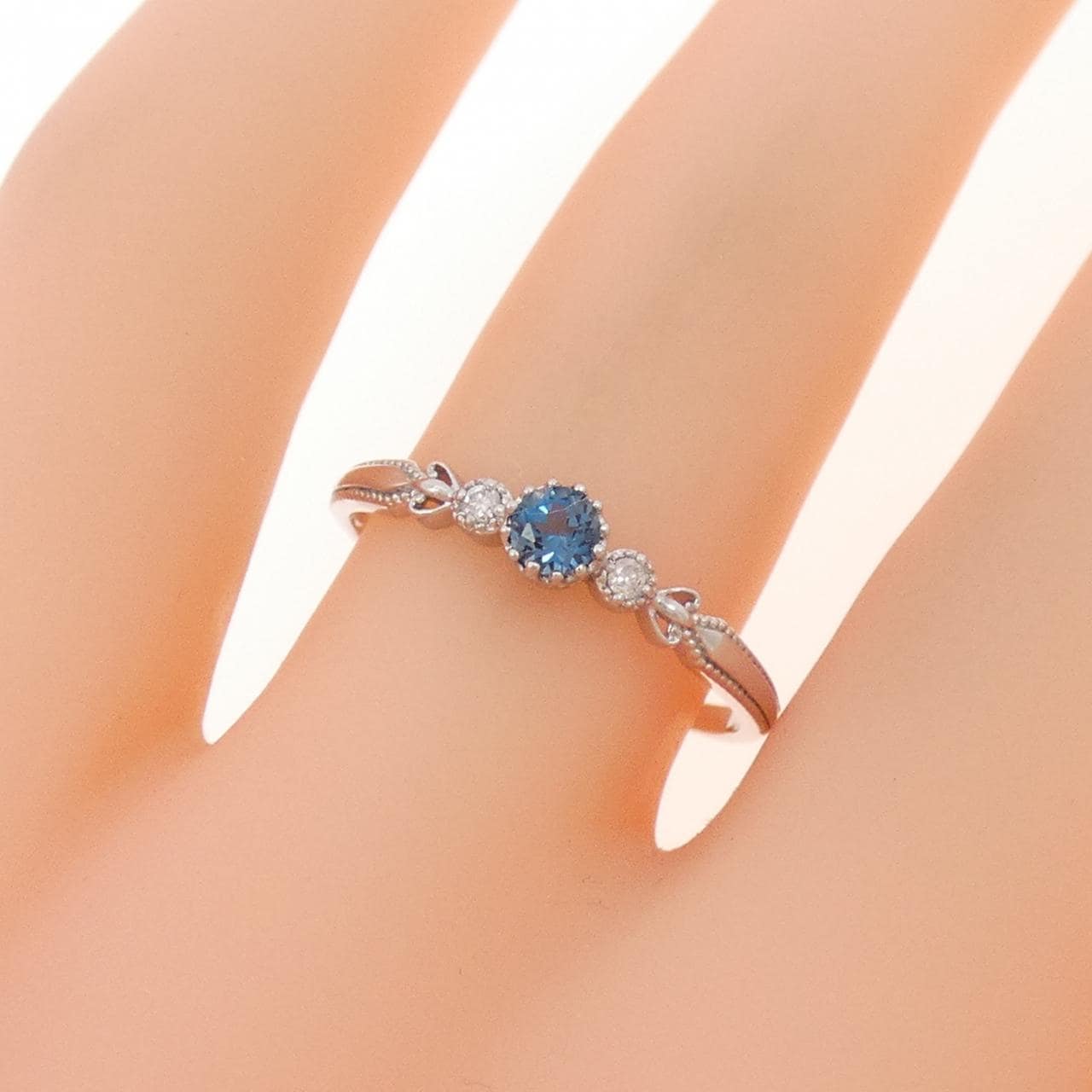 K10WG ブルートパーズ リング