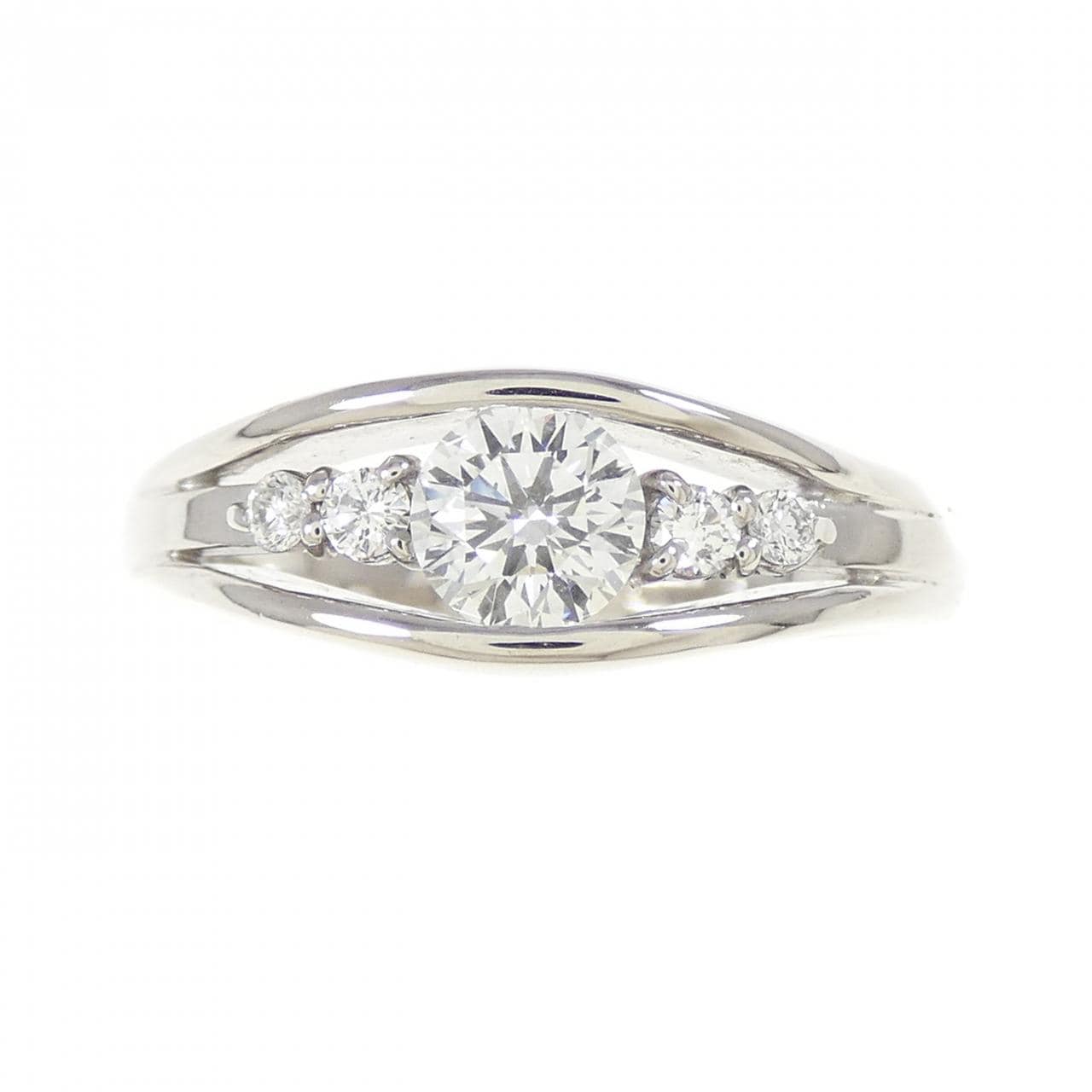 PT900 ダイヤモンド リング 0.51CT