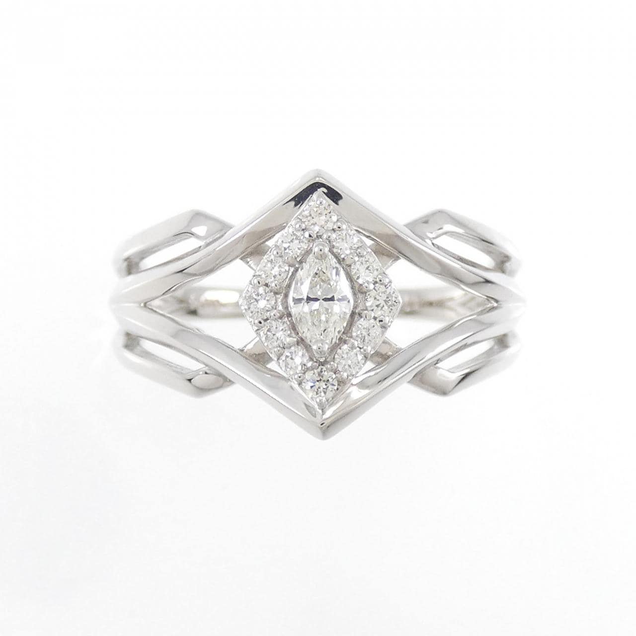 【新品】PT ダイヤモンド リング 0.18CT