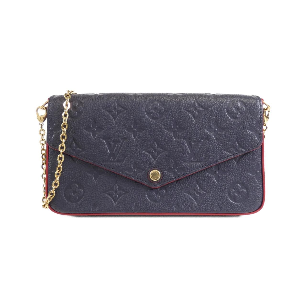 LOUIS VUITTON Monogram Empreinte Félicie M64099 單肩包