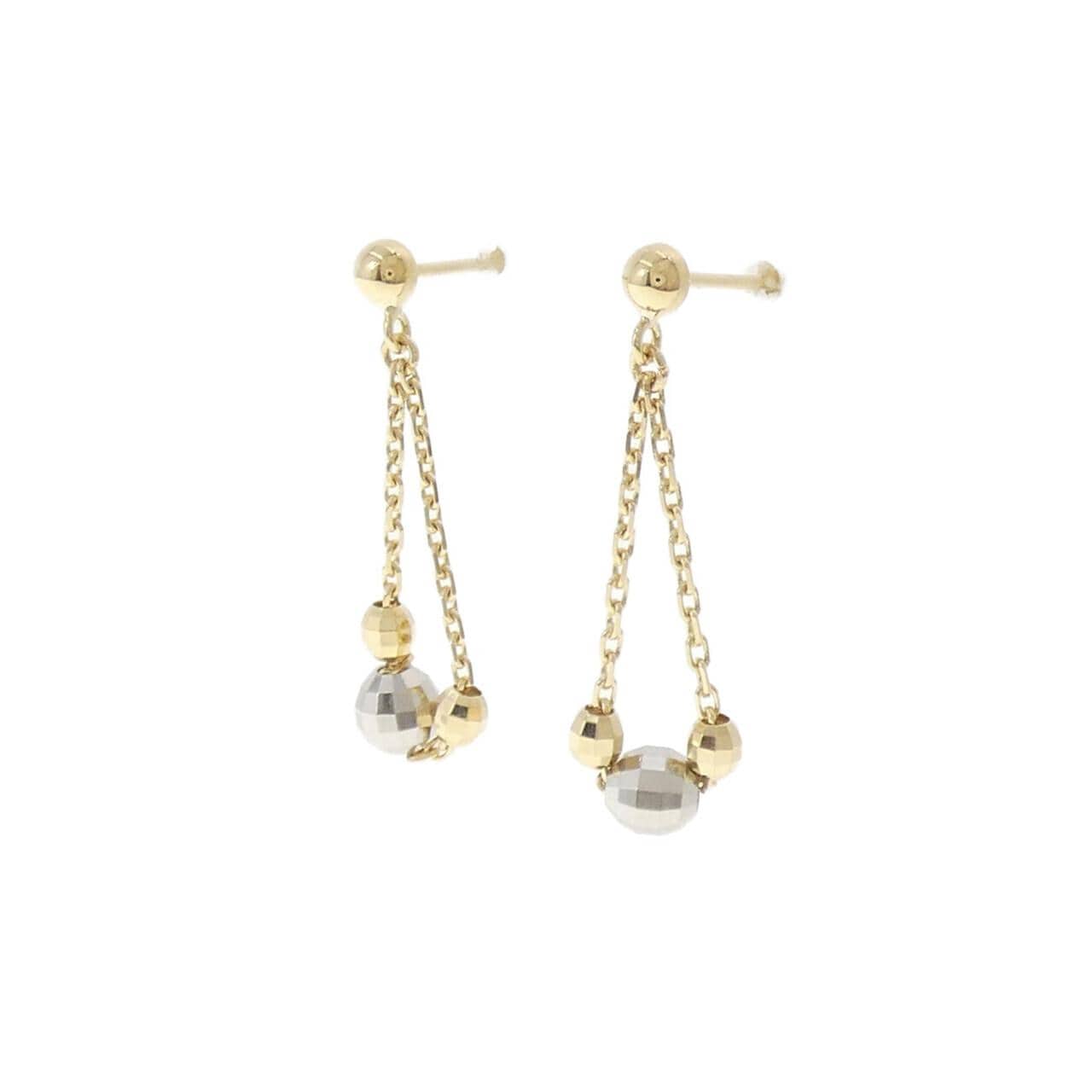 K18YG/K18WG ピアス