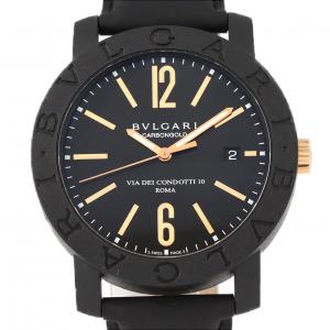 ブルガリ ブルガリブルガリカーボンゴールド BB40CL/BBP40BCGLD カーボンxPG 自動巻