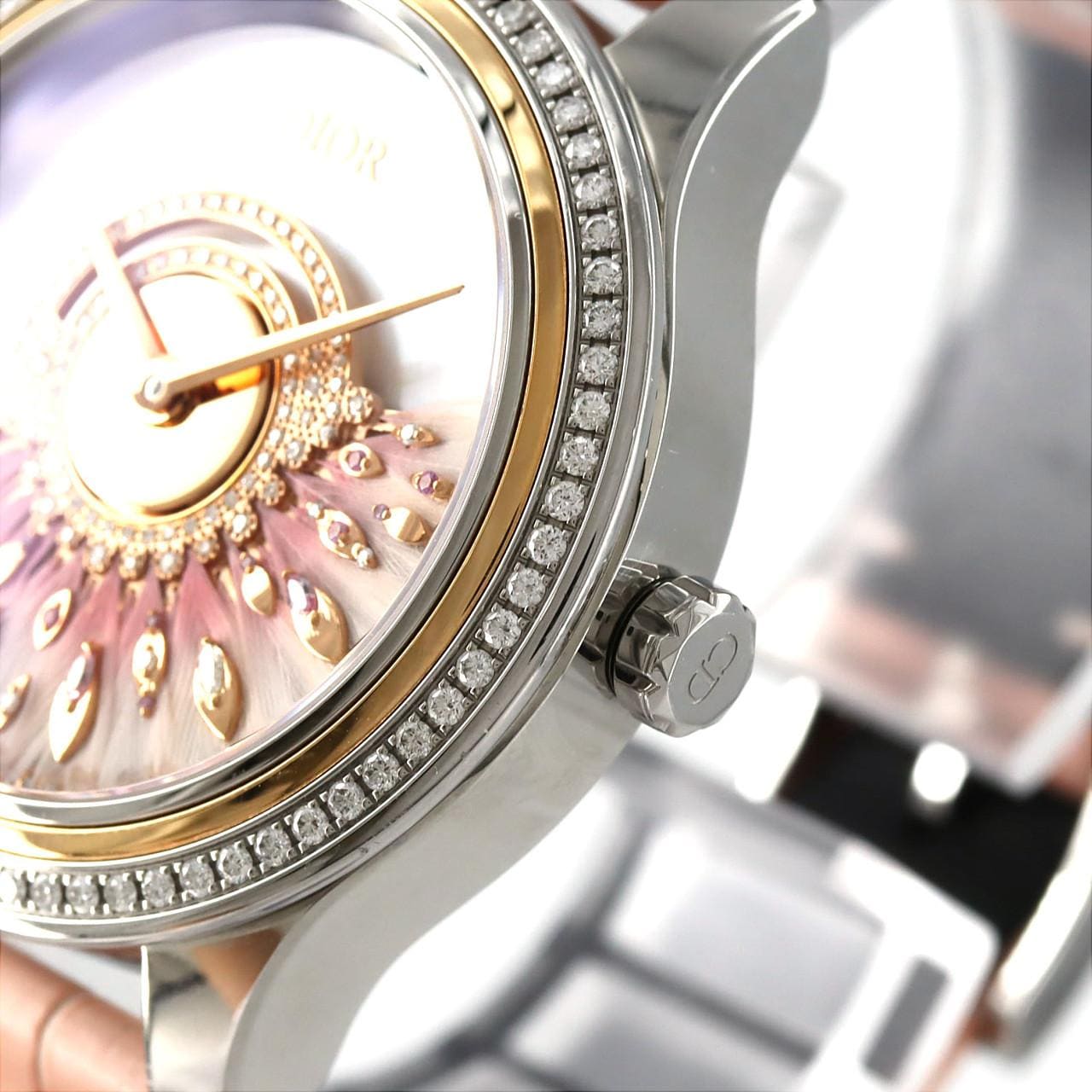 ディオール グランバルプリュム/D LTD CD153B2X1407 SSxPG 自動巻