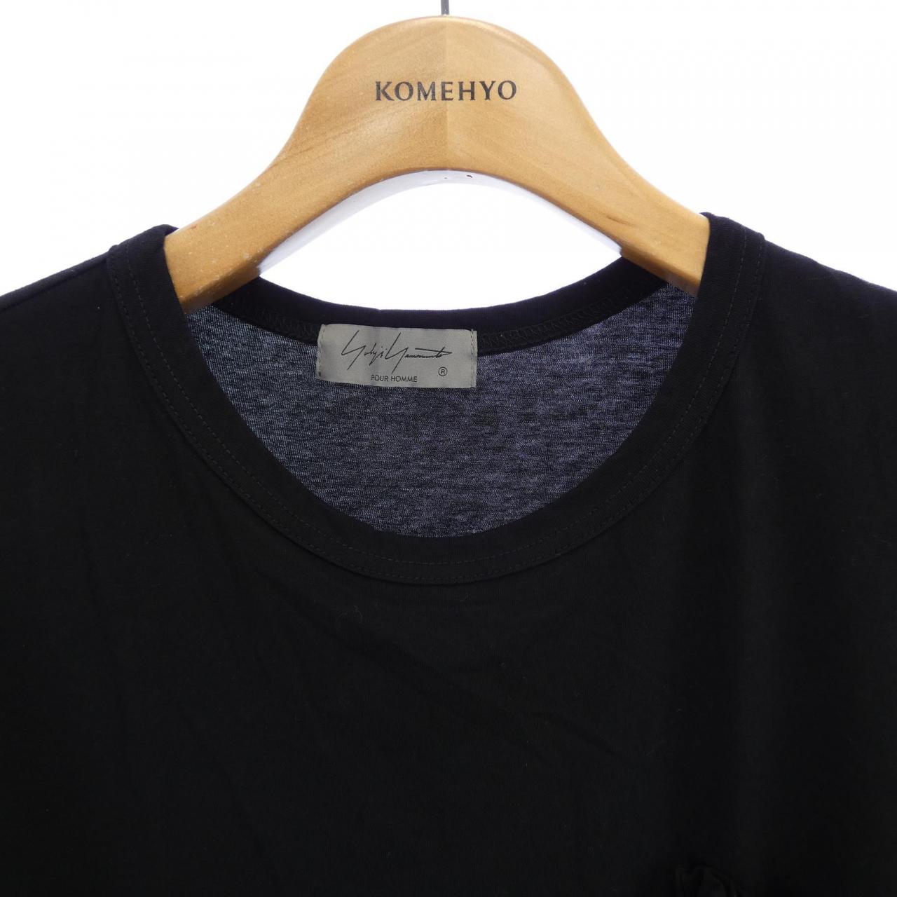 ヨウジヤマモトプールオム YOHJI YAMAMOTO POUR HOMME HP-T95-087 Tシャツ