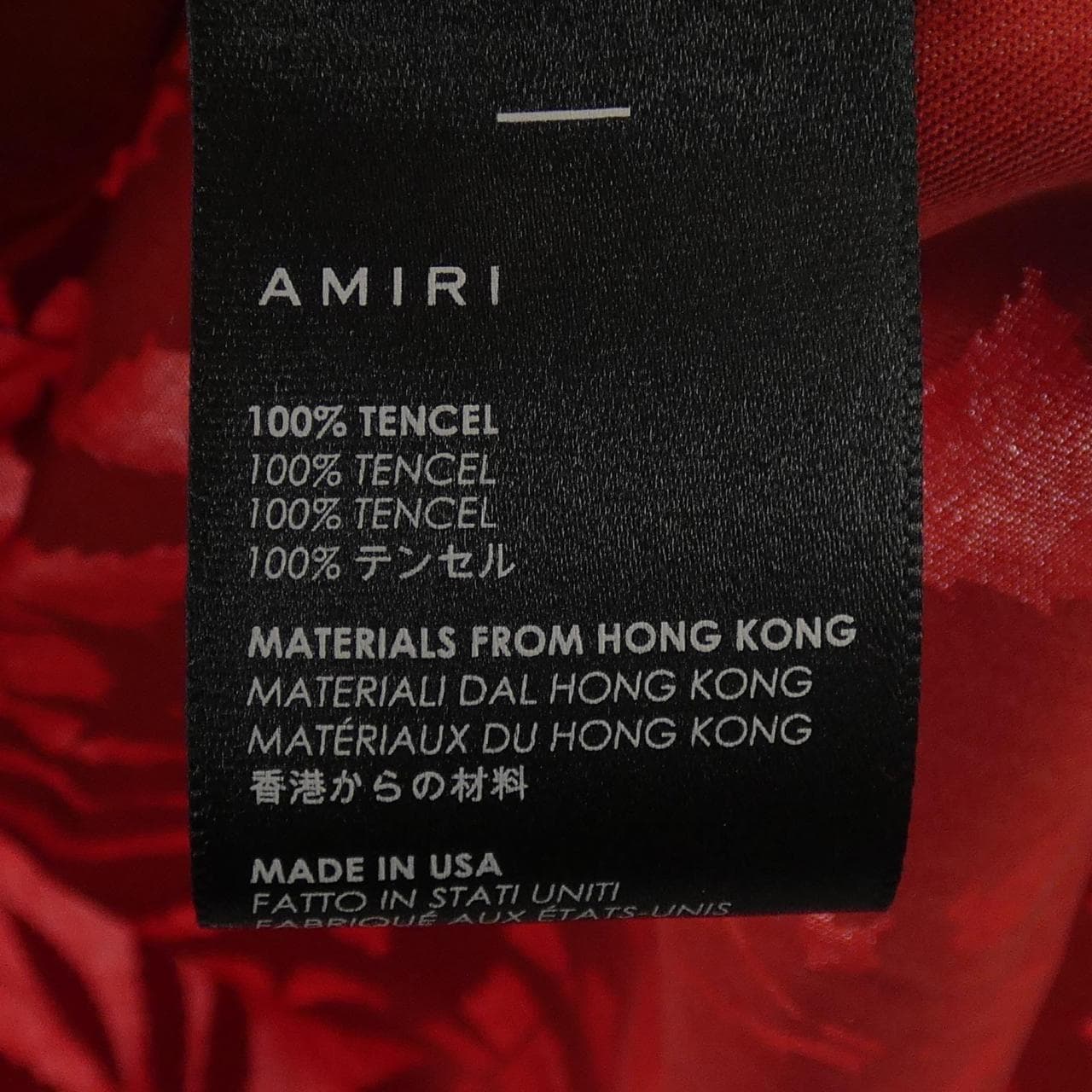 アミリ AMIRI S／Sシャツ