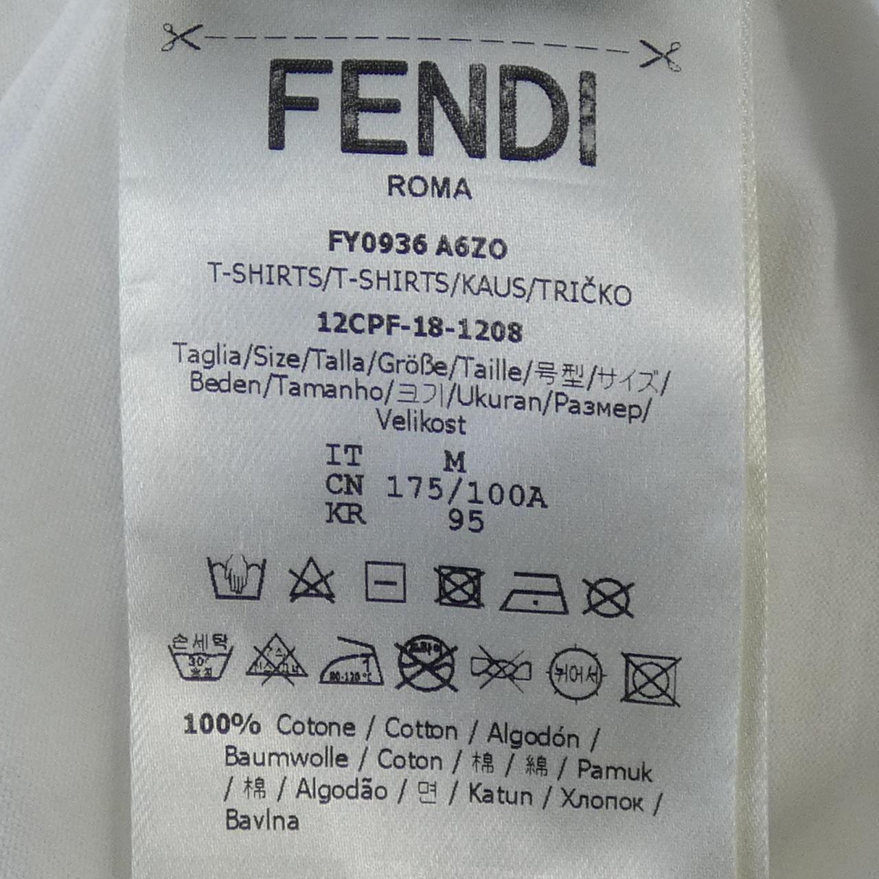 フェンディ FENDI FY0936 A6ZO Tシャツ