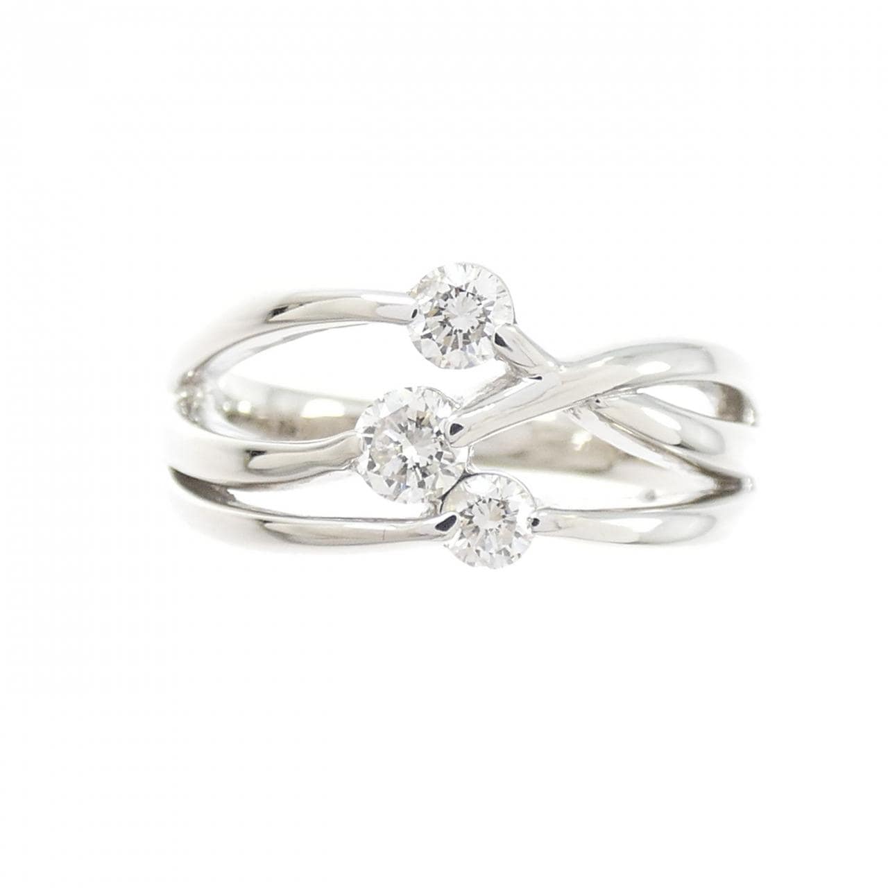 PT900 ダイヤモンド リング 0.34CT