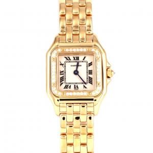 カルティエ パンテールSM YG/D WF3070B9 YG クォーツ