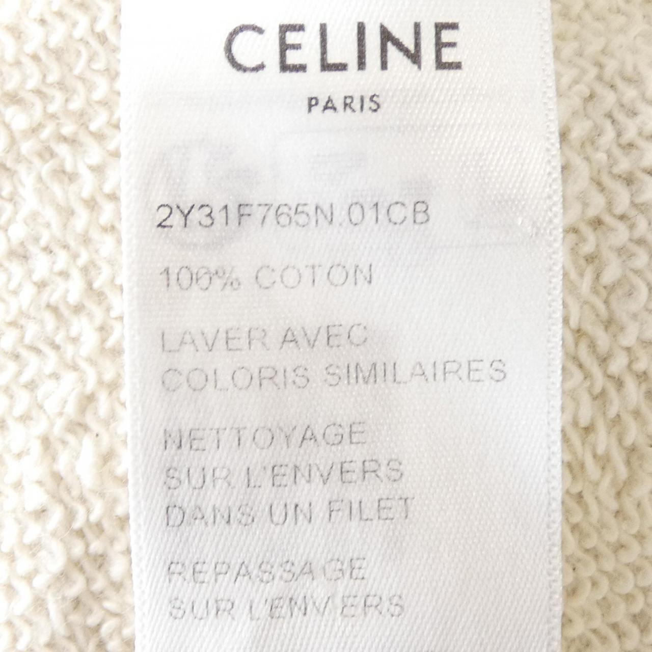 セリーヌ CELINE CELINE PARISルーズスウェットシャツ 2Y31F765N スウェット