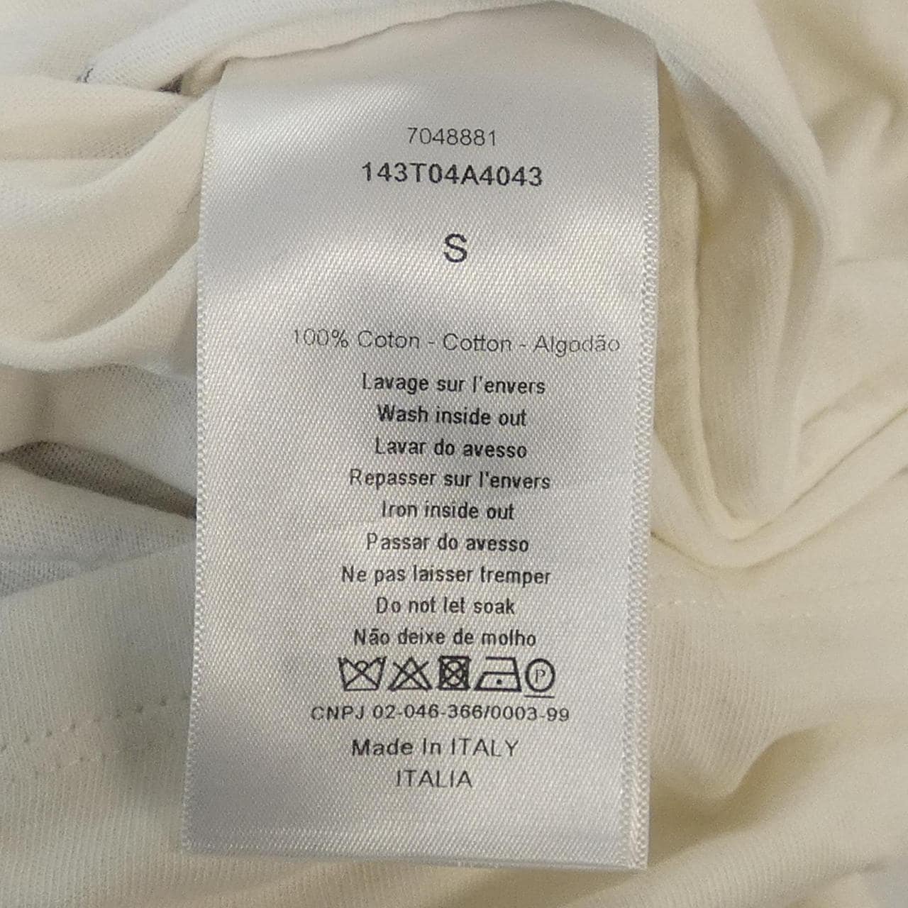 クリスチャンディオール CHRISTIAN DIOR シグネチャーバンド ESSENTIALS 143T04A4043 Tシャツ