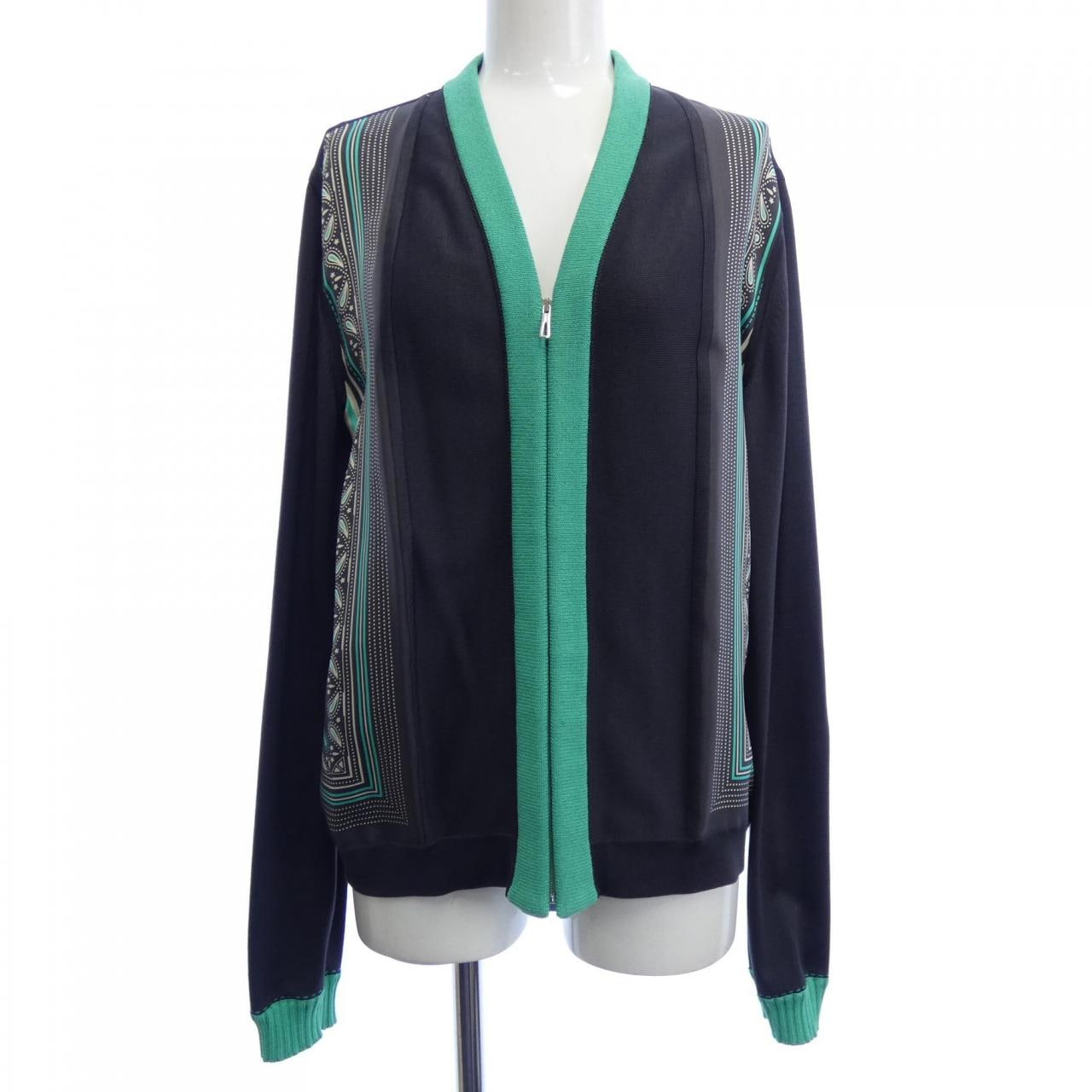 エルメス HERMES BOUCLERIE MODERNE BANDANA *96-7722 ツイルレーヌ カーディガン