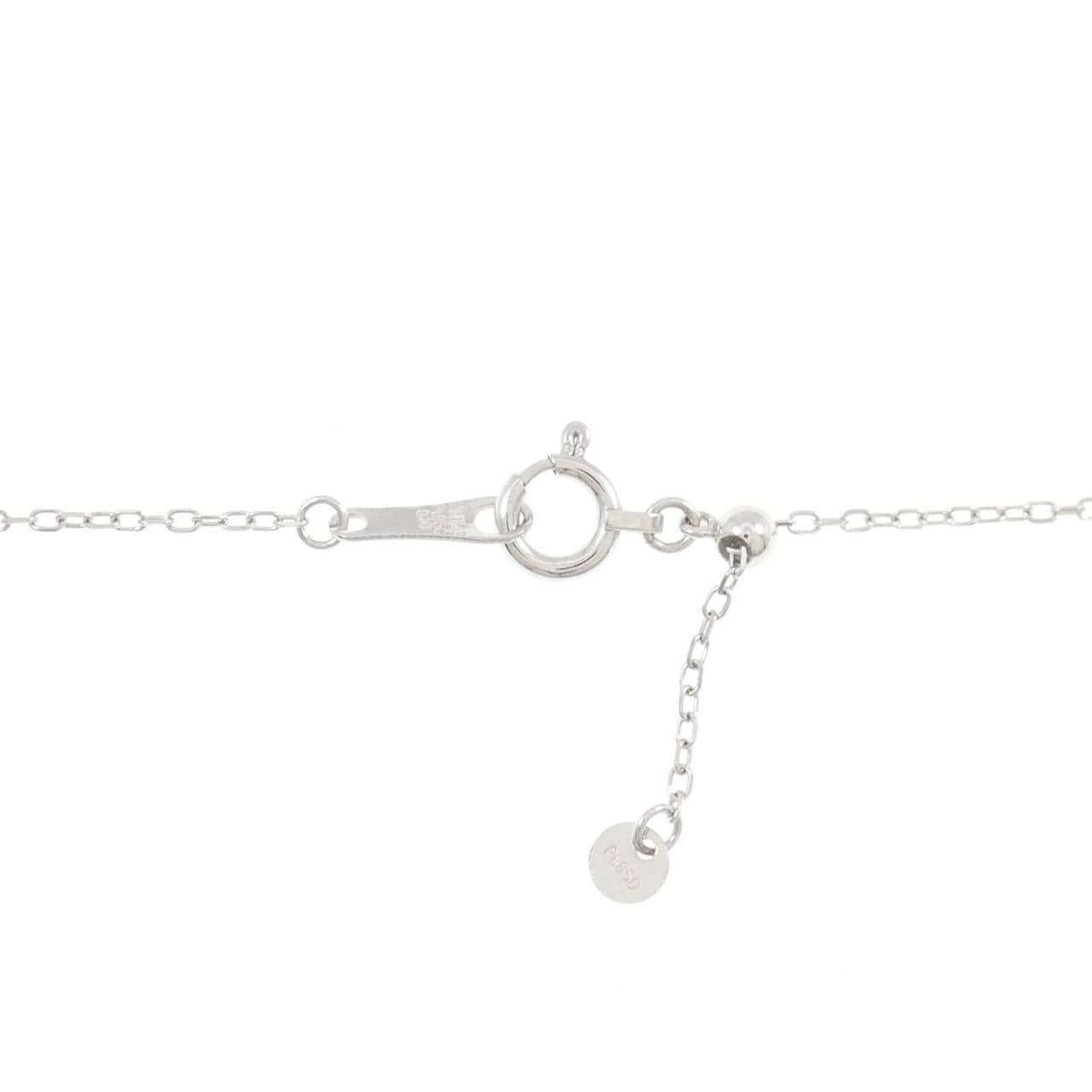 PT950/PT850 ダイヤモンド ネックレス 0.10CT