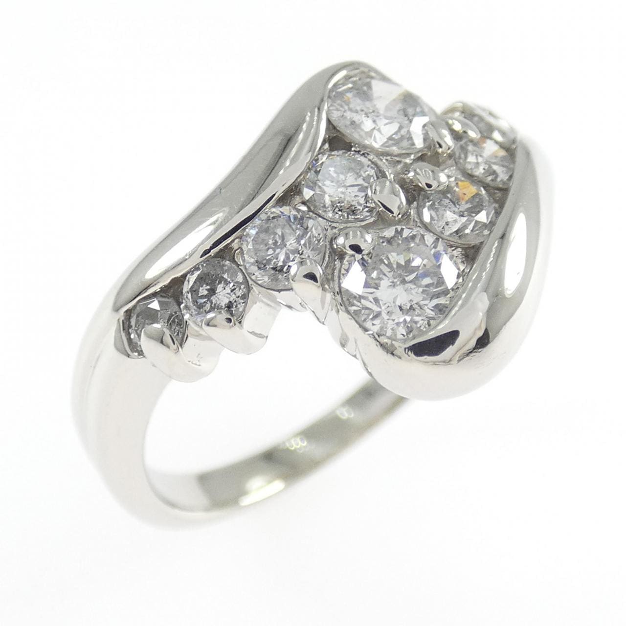 PT900钻石戒指1.00克拉