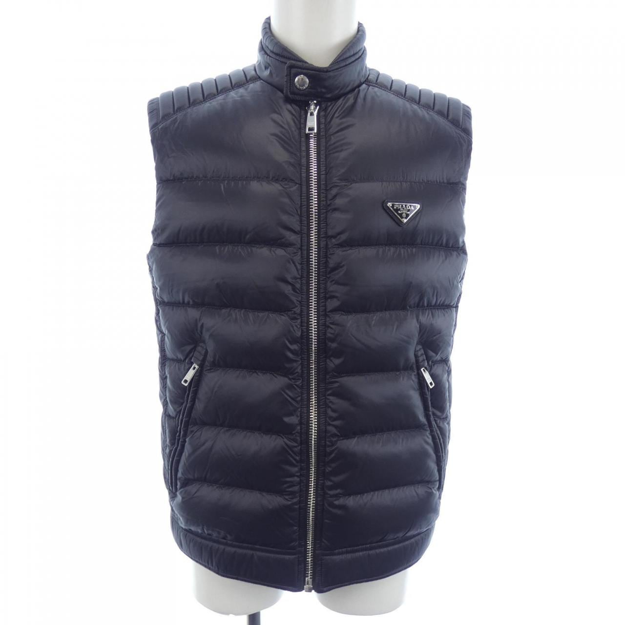 プラダ PRADA トライアングルロゴ SGB628 R142 ダウンベスト