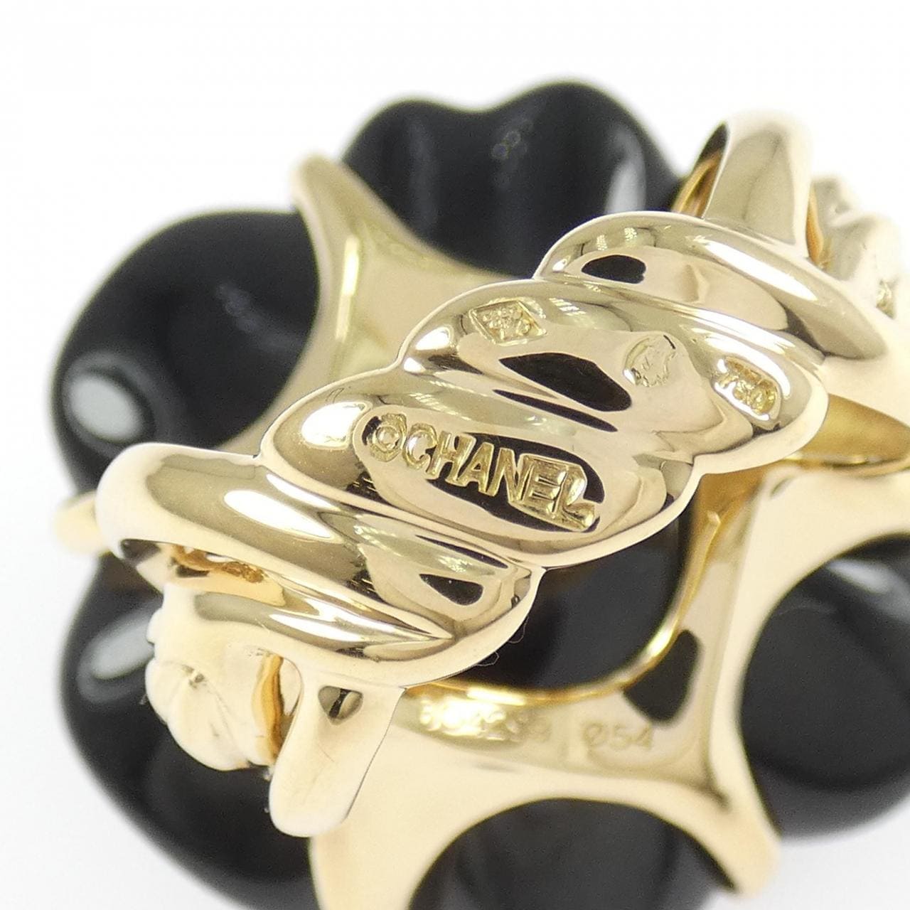 【ヴィンテージ】シャネル カメリア リング