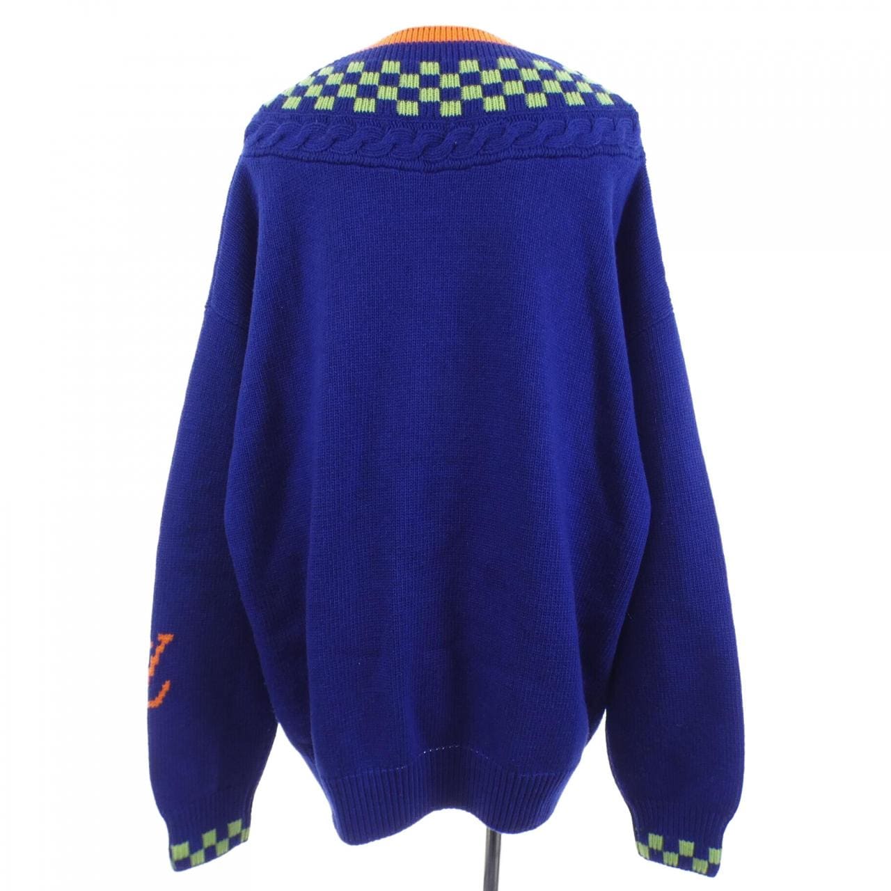 ルイヴィトン LOUIS VUITTON ダミエジャカードVネック HKN61WZRS ニット