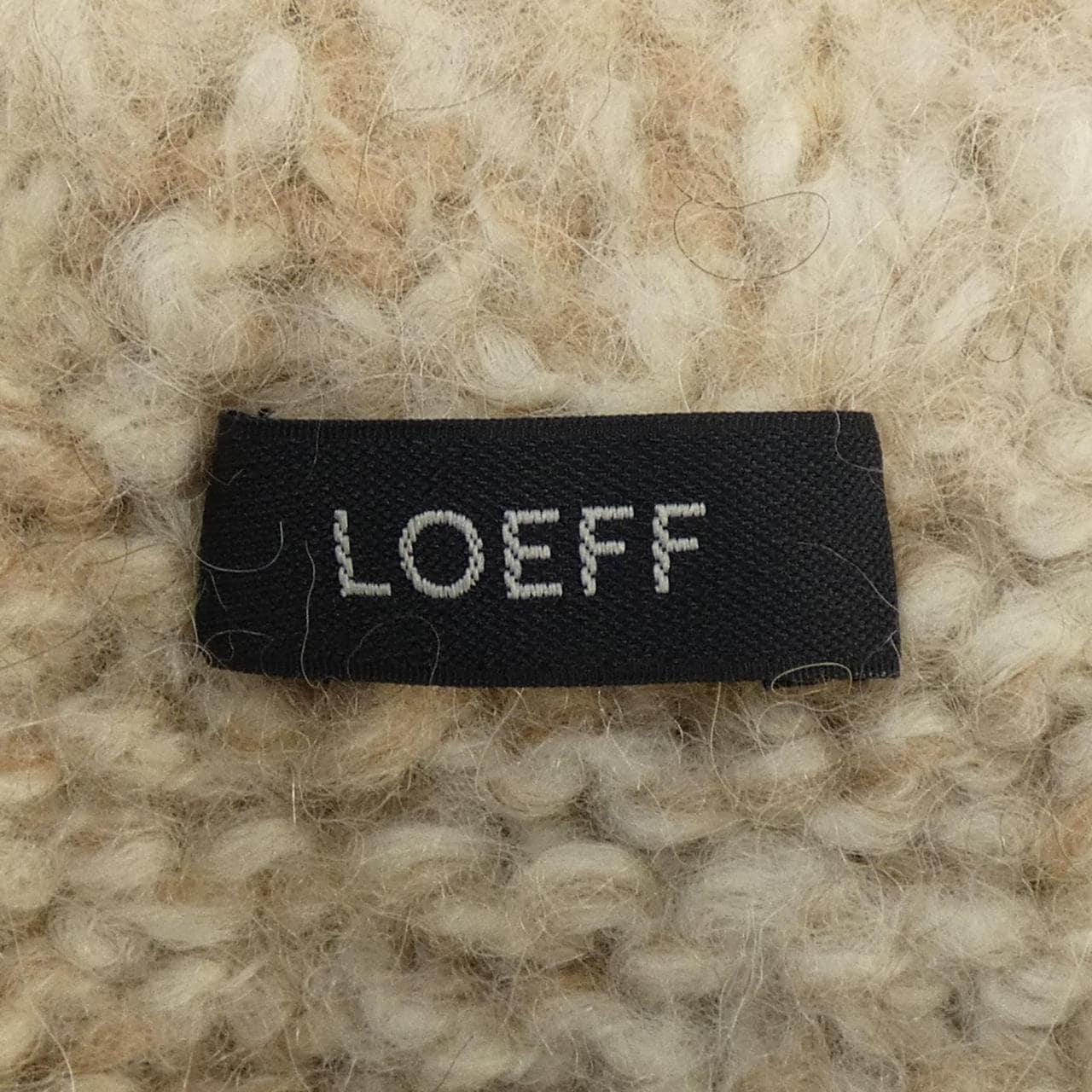 ロエフ LOEFF カーディガン