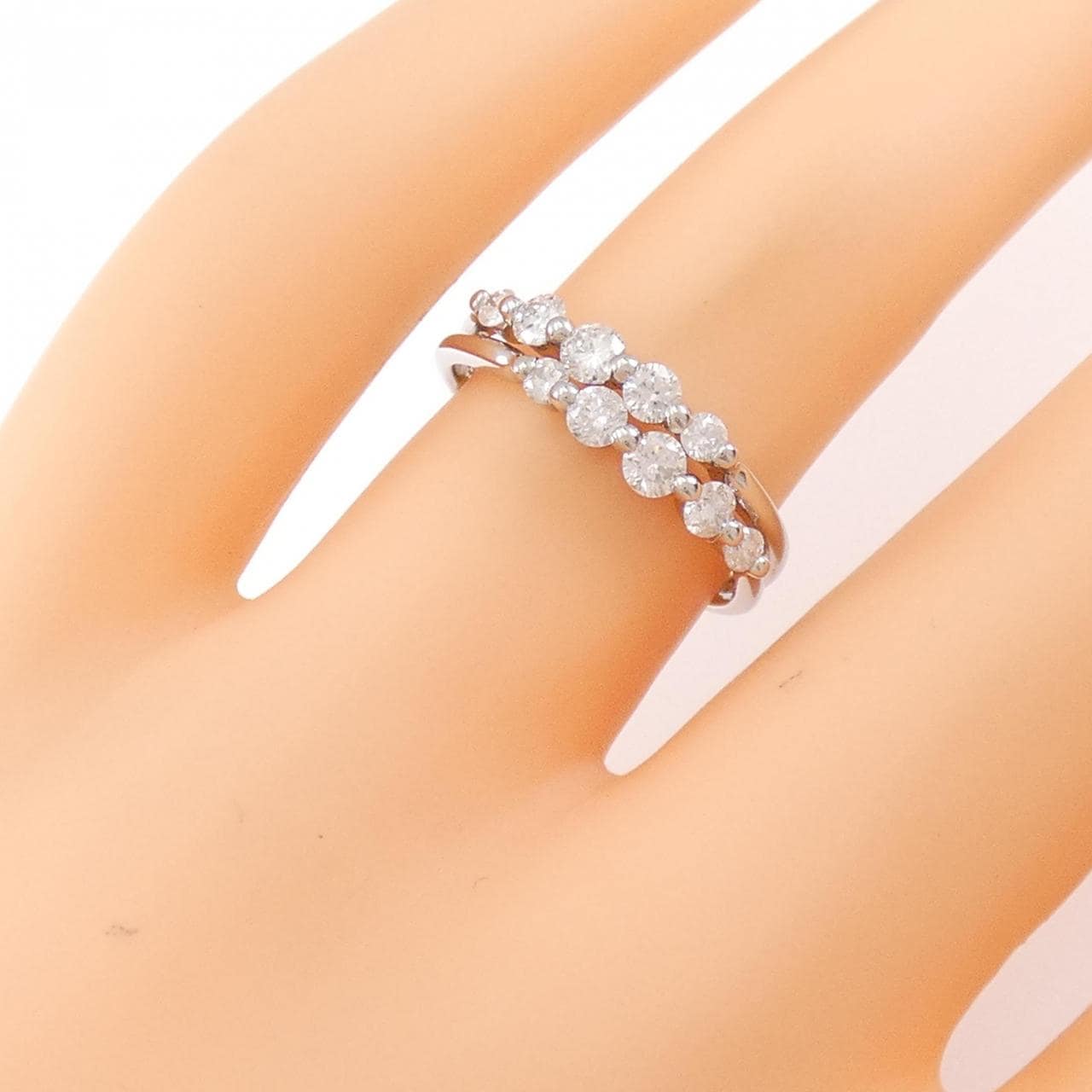 PT ダイヤモンド リング 0.58CT