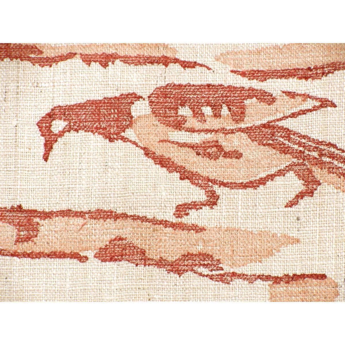 【未使用品】袋帯　紬織　木版染