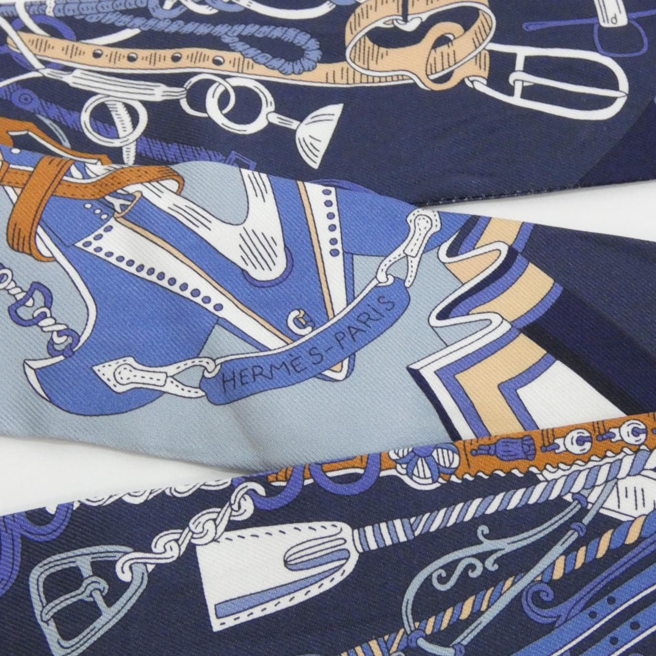 エルメス BOUQUETS SELLIER ツイリー 062842S スカーフ