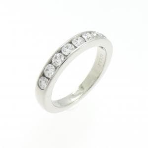 ティファニー ハーフサークル チャネルセッティング リング