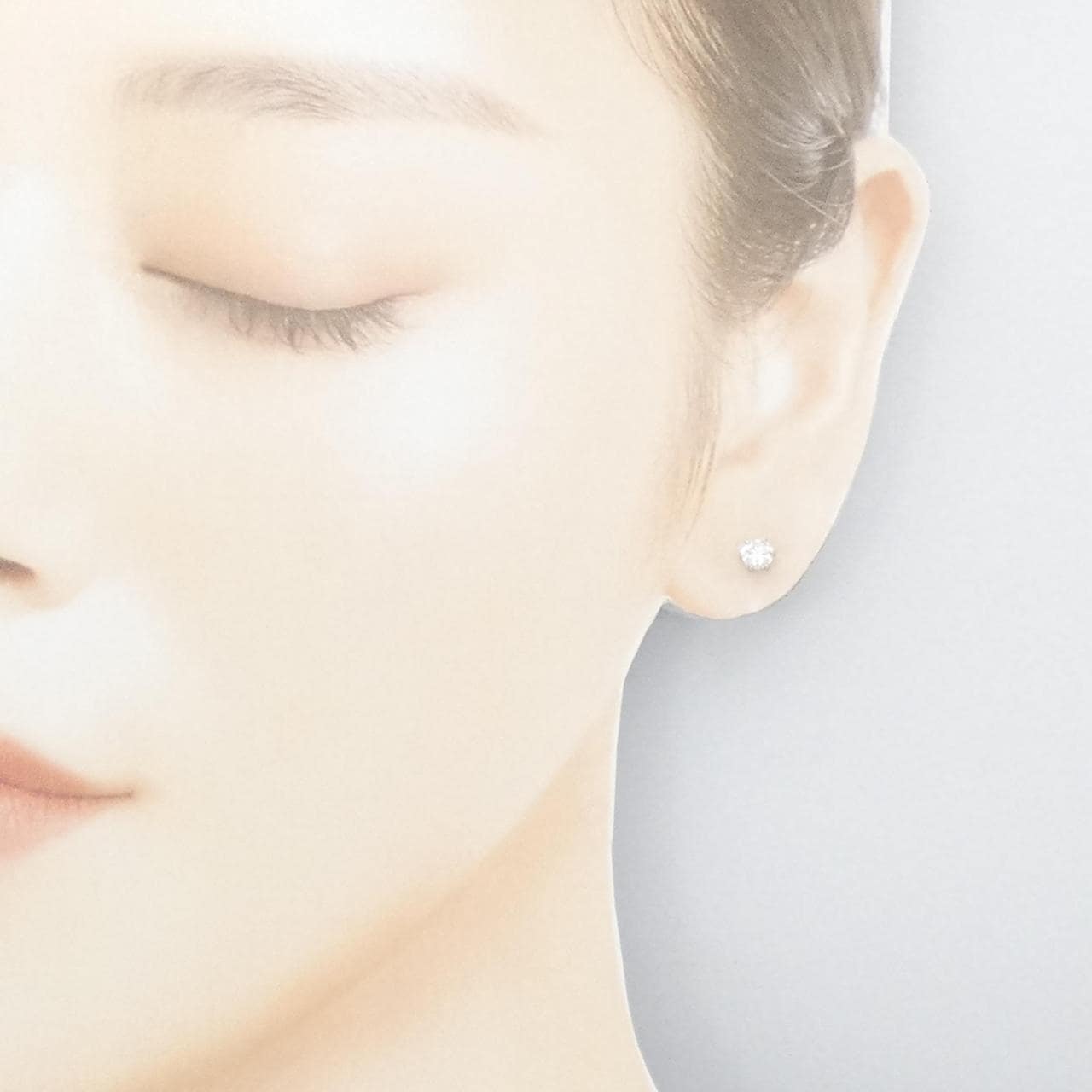 【リメイク】PT/ST ダイヤモンド ピアス 0.256CT 0.268CT D VS2-SI1 3EXT-EXT H&C