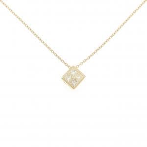 K18YG/750YG ダイヤモンド ネックレス 1.00CT