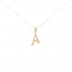【新品】K18YG イニシャルA ネックレス